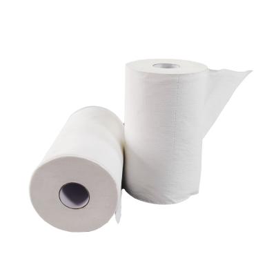 China Super Absorption Of Water And Oil Higher Quality With Lower Price Natural White Kitchen Roll Paper for sale