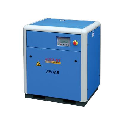 China Lubricated AUG 7.5KW 10HP AUG Stationary Air Cooled Industrial Screw Air Compressor for sale