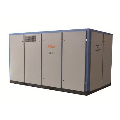 China Lubricated KW 122HP AUG 90 Double Stage Compression Screw Air Compressor for sale