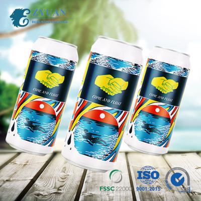 China Standard Empty Beverage 500ml Food Grade Beer Coke Juice Coke Beverage Aluminum Cans For Soft Drinks for sale