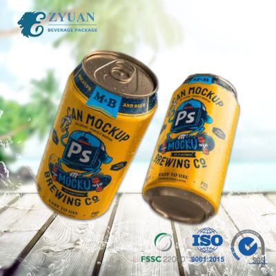 China Standard Hot Selling 330ml Beverage Can Be Customized Empty Coconut Water Seltzer White Beverage Cans for sale