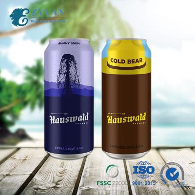 China Customized Printed Standard Hot Selling 473ml 16oz Beverage Metal Aluminum Empty Beverage Can Container for sale