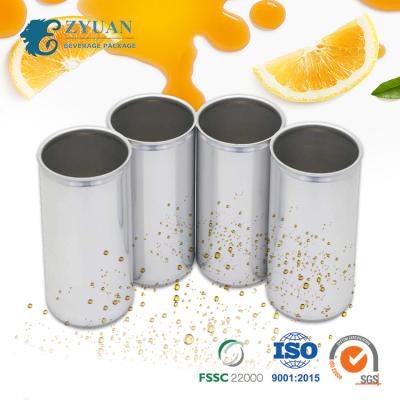 China High Quality Slim Beverage 250ml Soda Aluminum Beverage Cans Logo Printed Empty Blank Beer Cans for sale