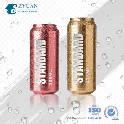 China 355ml 12oz 473ml 16oz Logo Customized Aluminum Soda Juice Standard Certificated Beverage Cans for sale