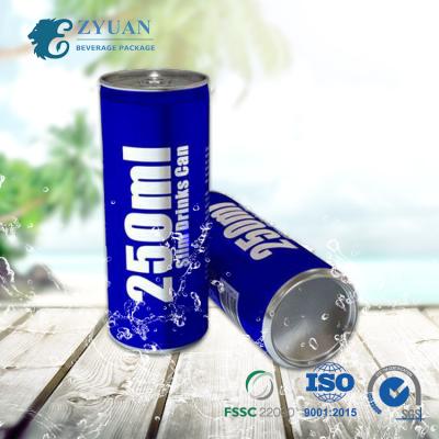 China 250ml Stubby Hot Sale Slim Beer Beverage Drink Cans Aluminum for sale