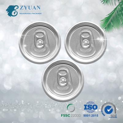 China Non Spill DRUNK 202 200 B64 Wholesale Push In Self Seal Beverage Aluminum Can Easy Open Lid for sale