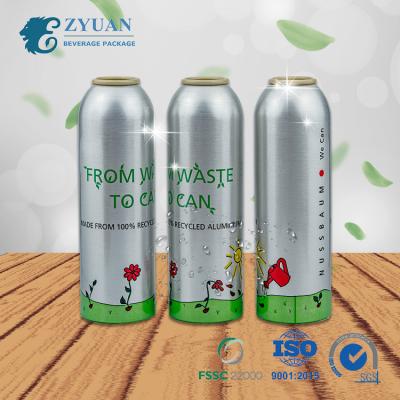 China High Quality Customized Aluminum Printed Empty Empty Metal Foil Aerosol Can for sale