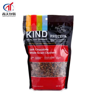 China Food Laminated Aluminum Foil Back Up Coffee Beans Packaging Bag With Valve for sale