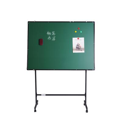 China Durable magnetic aluminum frame and hold double sided mobile blackboard for sale