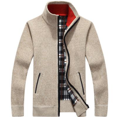 China 2021 Winter Men's Casual Long Sleeve Turtle Neck Anti-Wrinkle Plus Size Knit Sweater Cardigan Sweater For Men for sale