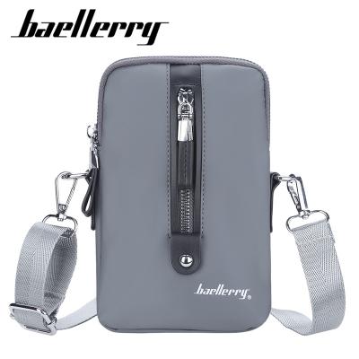 China Fashion Baellerry Cross Mini - Body Sling Bag Simple Long Strap Men's Shoulder Messenger Bag for sale