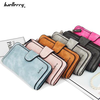 China Waterproof valentines day gifts for travel zipper clutch wallets rfid card bifold wallet baellerry pu leather wallet women 2022 long for sale