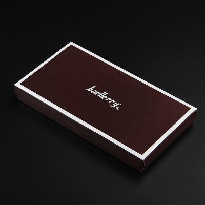 China Beautiful High Quality Anti-theft Paper Box Baellerry Wallet Gift Box for sale