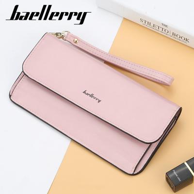 China Baellerry Waterproof 2021 New Design Women's Wallet Long Coin Wallets Phone Case for sale