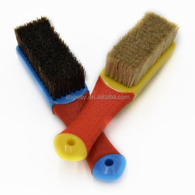 China Eco-friendly Non-slip Plastic Bristle Curiosity Handle Antique Brush For Cleaning Dusting for sale