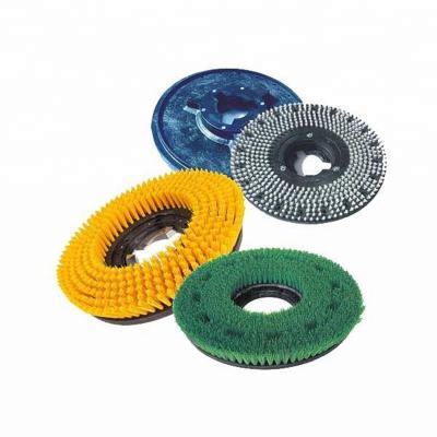 China Sustainable Round Rotary Cleaning Scrubbing Brush For Floor Scrubber Rotary Replacement Brush for sale