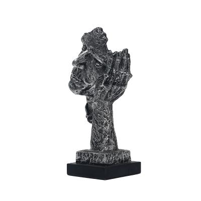 China Europe Artwork Decoration Home Pieces Decoration Sculpture Thinker Statue Home Pictures for sale