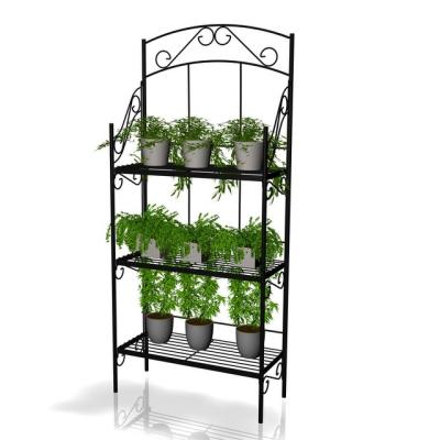 China Various good quality METAL shop rack display stand custom garden decoration flower stand for sale