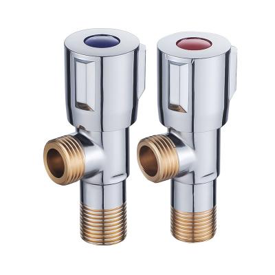 China Home Kitchen Wholesale cheap switch water stop brass angle valve bathroom water distribution valve for sale