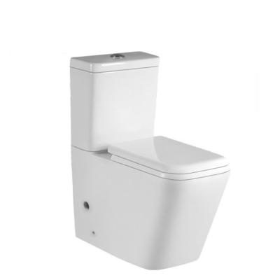 China Dual-Flush Wholesale quality bathroom ceramic flush standard two-piece toilet for sale