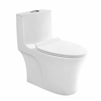 China Dual-Flush High-quality and cheap flush European-style toilet integrated siphon toilet for sale