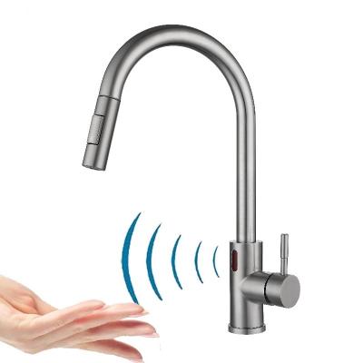 China Sense Faucets Intelligent motion sensing kitchen faucet non-touch sensing faucet for sale