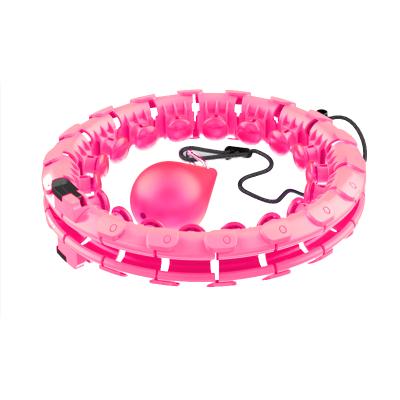 China Body Slimming Polynesian Dance Ring Circle Disassembly Massage Smart Non-Drop Adjustable Circles for sale