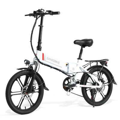 China Poland Warehouse Fast Delivery Aluminum Alloy Electric Bike Drop Shipping Electric Bicycle 7 Speed ​​Small City Bicycle for sale