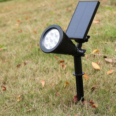 China Garden 2W Sun Energy Round Garden Lights Outdoor IP65 Solar Waterproof Garden Lights for sale