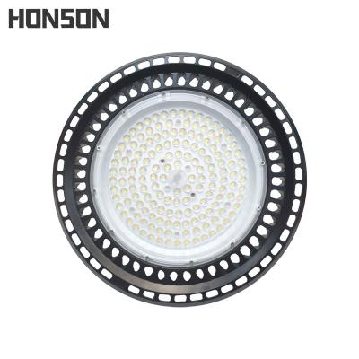 China Warehouse 100W 200W Bright Linear Industrial High Bay Light 150W UFO LED High Bay Lighting for sale