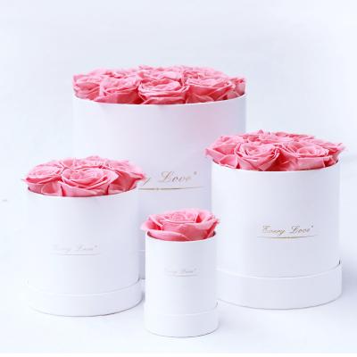 China Rose Amazon Eternal Flower Best Natural Rose Gift Box Hug Bucket High Quality For Friend for sale