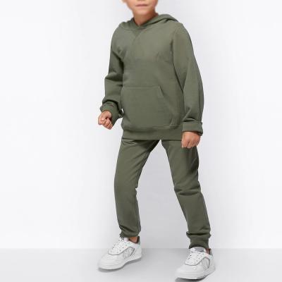 China Kids Casual Slim Fit Winter Kids Casual Slim Fit Winter Elastic Jogging Streetwear Tracksuits Sportswear Sweatpants Hoodie Pullover Sweatsuit Logo Boys for sale