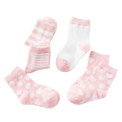 China Viable Pure Cotton Girls Socks All Season Pure Cotton Cute Design Children's Socks for sale