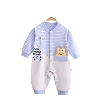 China 2022 Autumn New Baby Clothes Cotton Overalls Suit Cotton Long Sleeve Climbing Jacket Men's Breathable Treasure Women's Treasure Going Out Clothes for sale