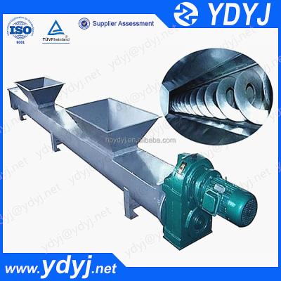 China China sticky material hot sale professional shaftless screw conveyor for sticky material for sale