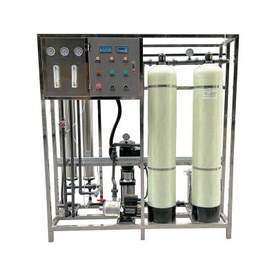 China Long Life 500L RO Filters Pure Water Machinery RO Water Purifier Reverse Osmosis Water Treatment Machinery for sale