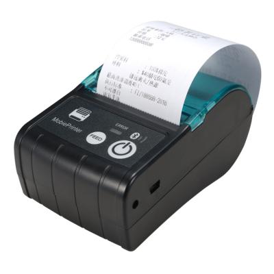 China Movable Blue Tooth 2 Inch Printer 58mm Taxi Receipt Printer Black And White for sale