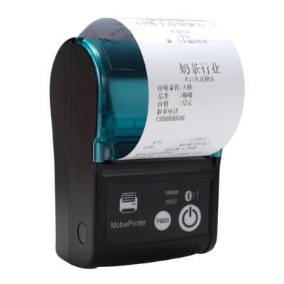 China Black And White Tooth Printer 2 Inch Mobile Blue Tooth Printer 58mm Restaurant Ticket Printer for sale