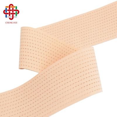 China Factory Elastic Skin Color Breathable Crochet Textured Maternity Wide Elastic Bandage For Pregnancy Support Belt for sale