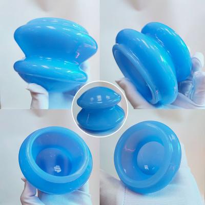 China Factory production health silicone silicone cupping cupping cups facial machine set vacuum suction cupping therapy sets silicone anti C for sale