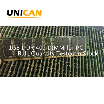 China Unican 1GB RDA PC-3200 400MHZ DIMM Desktop RAM Desktop Memory for sale