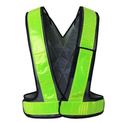 China Hot Black High Safety Traffic New Products Wholesale Water Proof Visibility Reflective Vest for sale