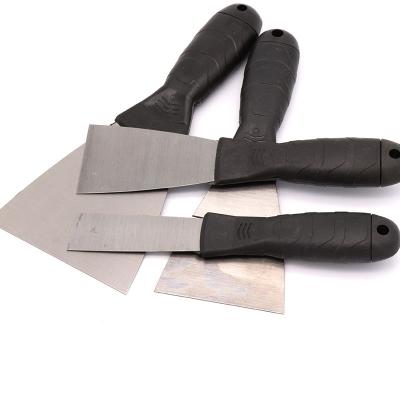 China High Quality Stainless Steel Plastic Putty Knife With Carbon Steel Hardware for sale