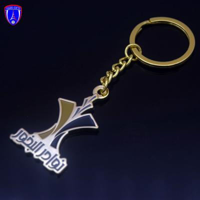 China Promotion Gift Saudi Arabia Kawaii Wallet Enamel Keychains Customized Key Chain for sale