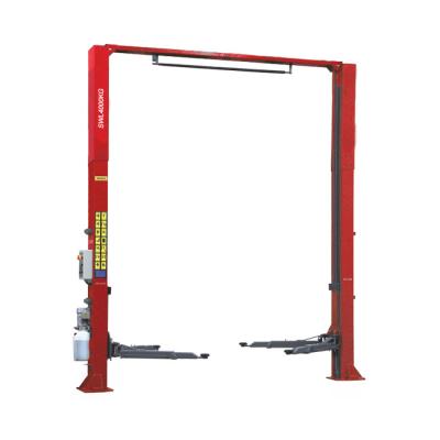 China High Quality Automotive Electrically Open Clear Floor Two Post Car Lift 4t for sale