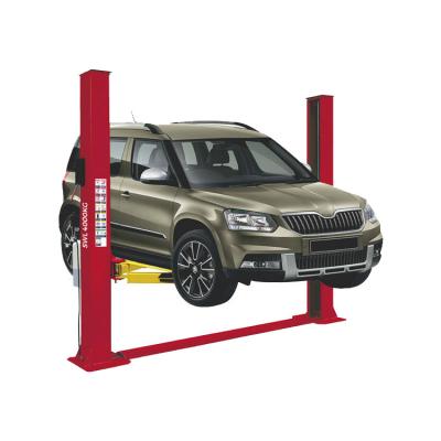 China Discount Wholesale 4 Ton Dual Point Lock Manual Release With 2 Post Car Lift 4t/4.5t/5t/5.5t for sale