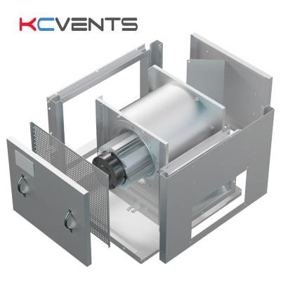 China KCvents Hotels Box Shaped Ventilation Fan For Air Conditioner System for sale