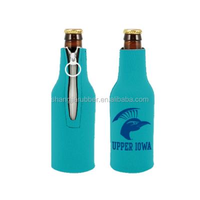 China Custom Sublimation Logo Neoprene Thermal Beer Can Cooler Insulator Bag Waterproof for sale