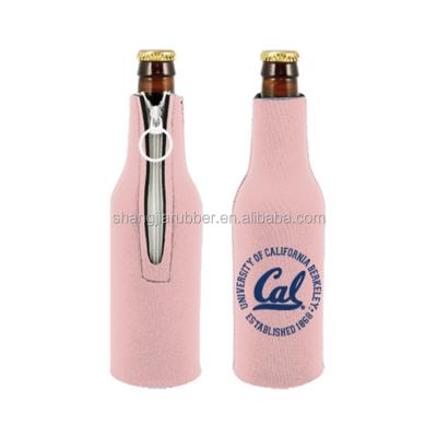 China Custom Logo Neoprene Waterproof Insulated Thermal 330ml Glass Beer Sublimation Cooler Sleeve for sale