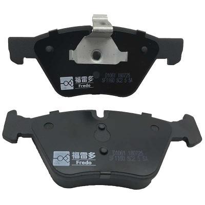 China Ceramic Front Brake Pads Ultra-quiet Semi-metalic and Low-dust Brake Pads for BMW for sale